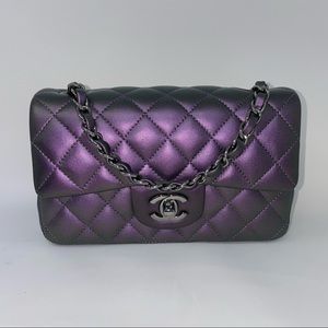 Sold Chanel 17s Iridescent Purple Mini
